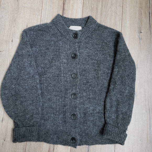 Everlane cropped alpaca cardigan - Picture 2 of 7
